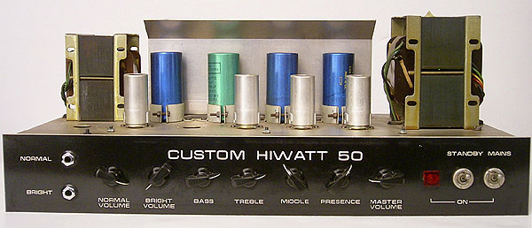 Hiwatt Custom 50 chassis front