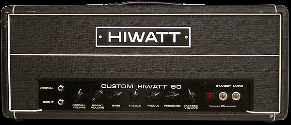 Hiwatt Custom 50 front view